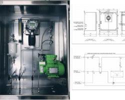 Sampling Panel for Gas Detector
